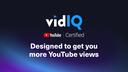 Discovery splash banner for vidIQ Discord server Discord server