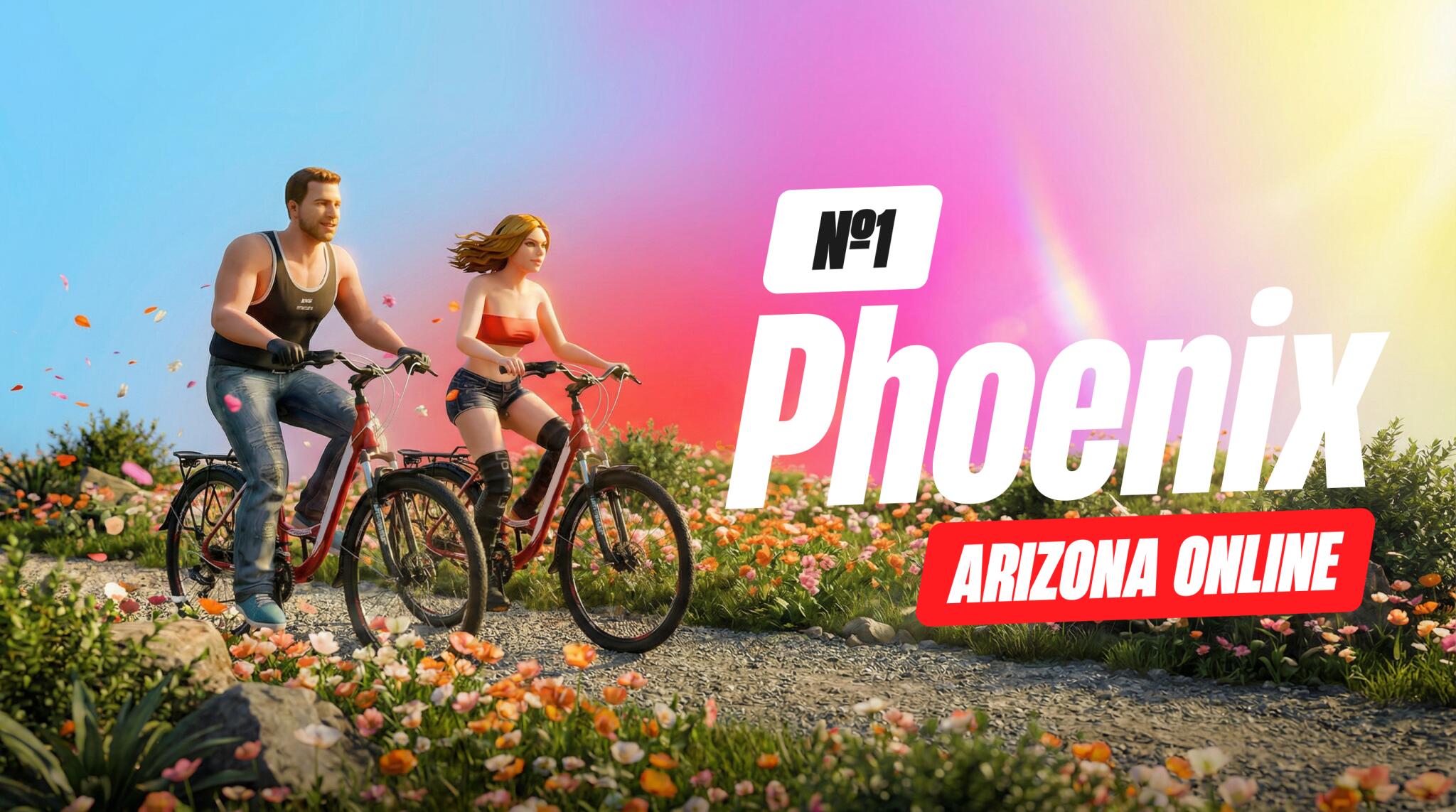 Discovery splash banner for Arizona Role Play | Phoenix 🍂 Discord server