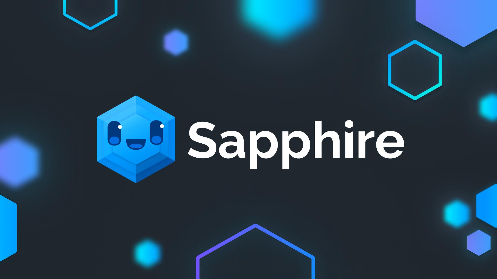Discovery splash banner for Sapphire Discord server