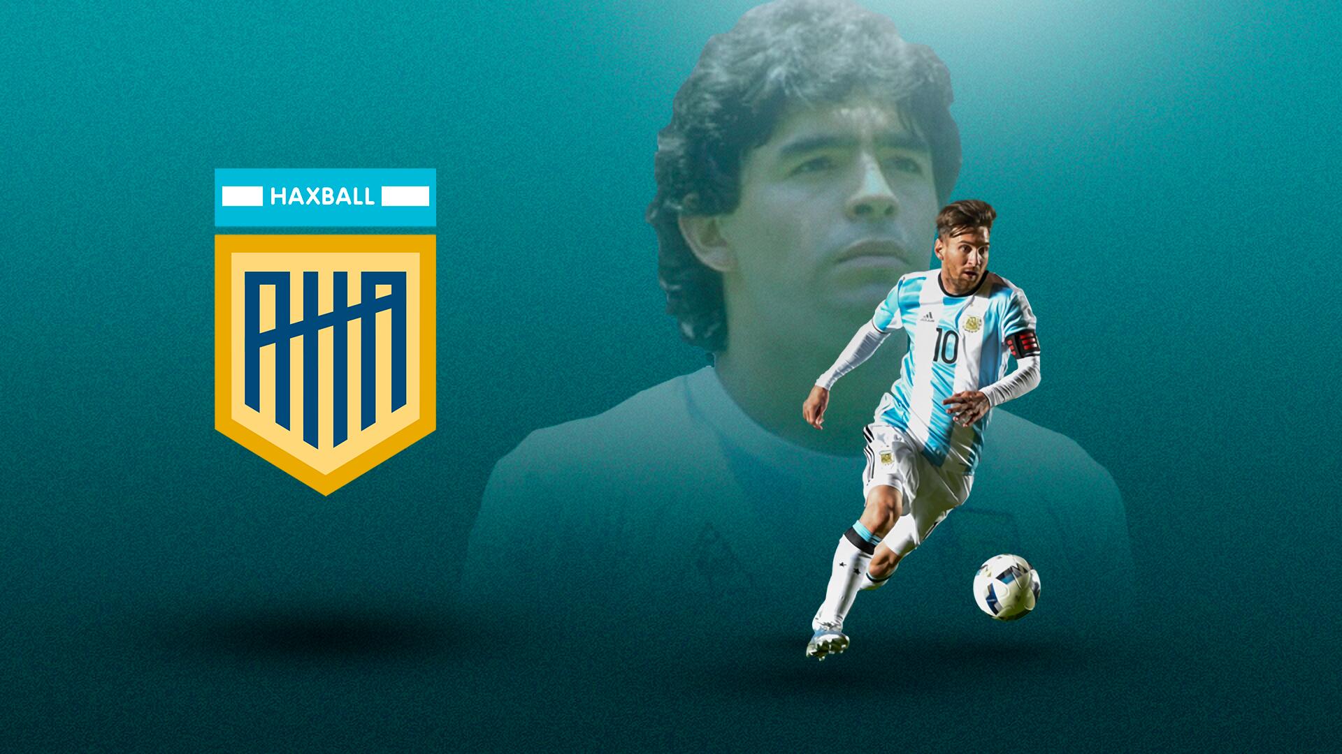 Discovery splash banner for AHA - Asociación de HaxBall Argentina Discord server