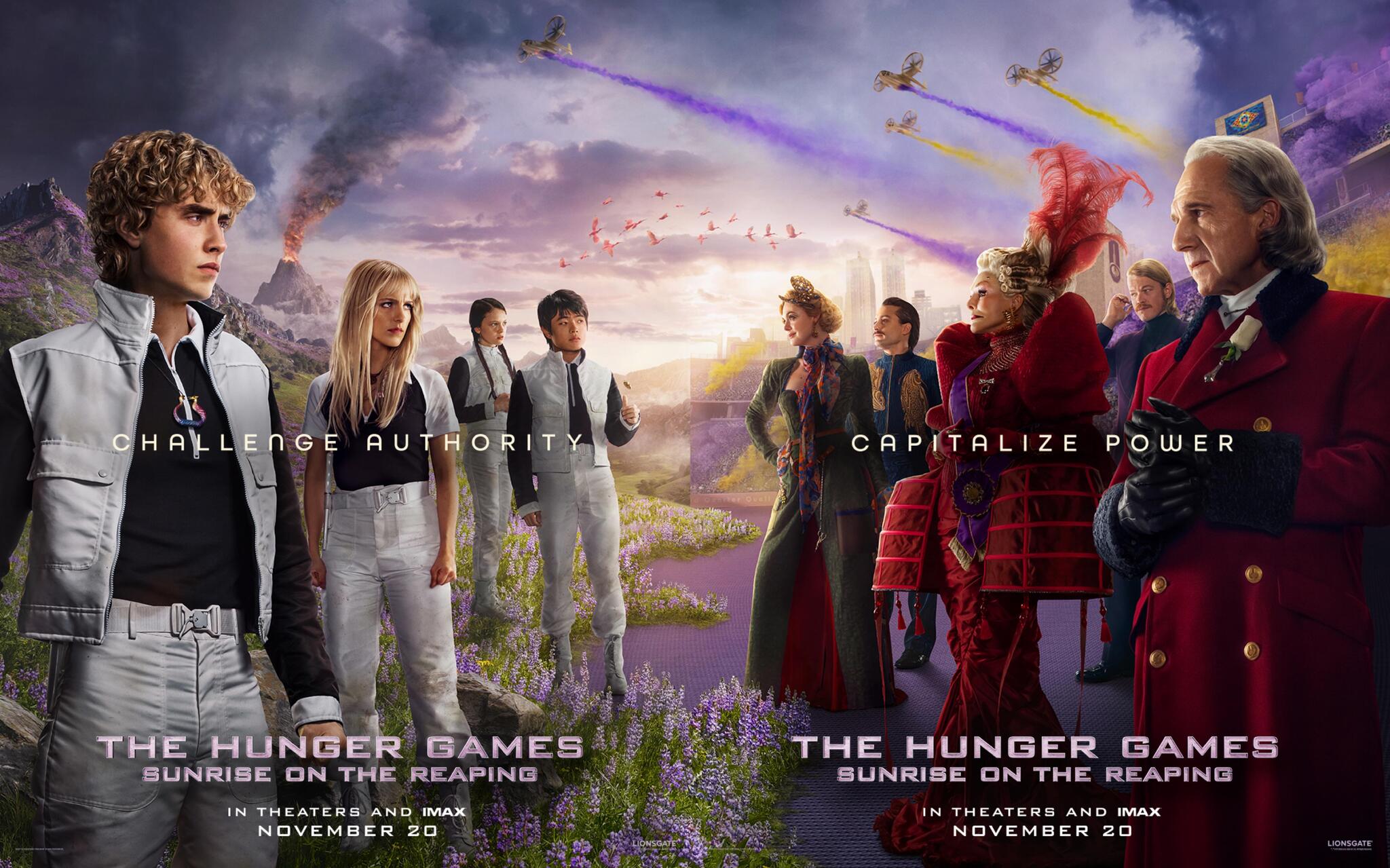 Discovery splash banner for The Hunger Games Discord server