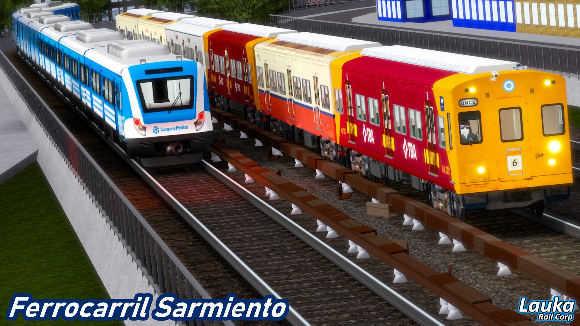 Discovery splash banner for Lauka Rail Corporation Discord server
