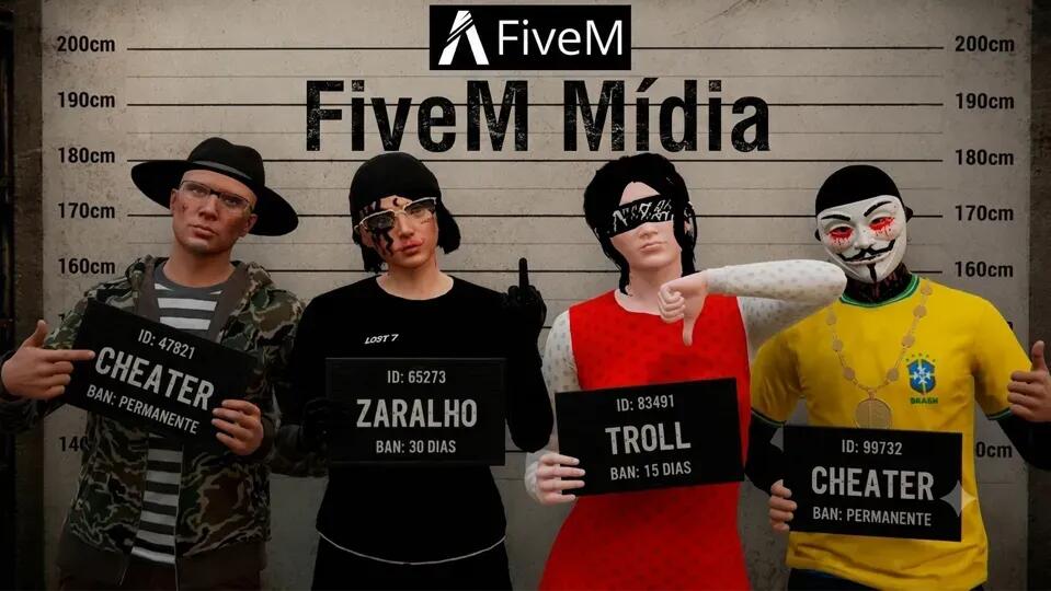 Discovery splash banner for Fivem Midia #3k Discord server