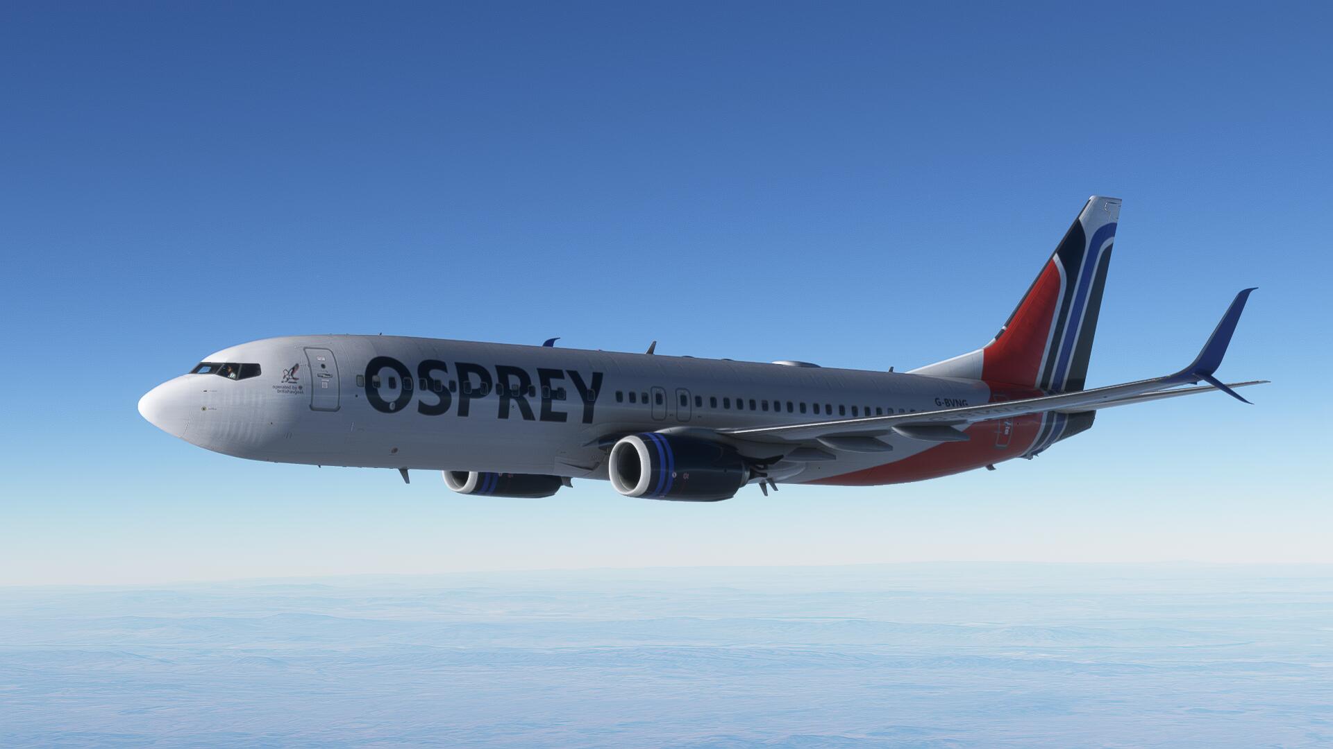 Discovery splash banner for BritishAvgeek / Osprey Airways Discord server
