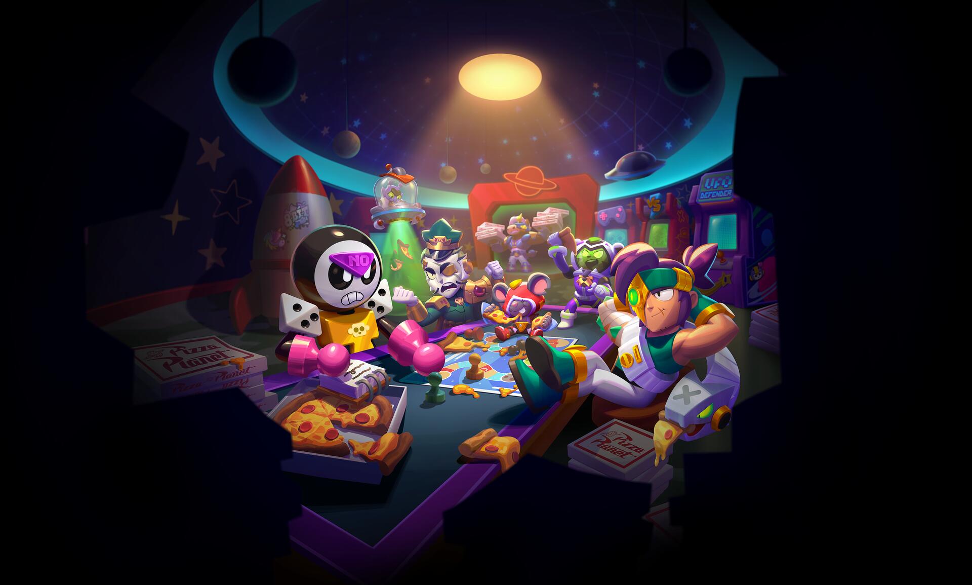 Discovery splash banner for Brawl Stars Türkiye Discord server
