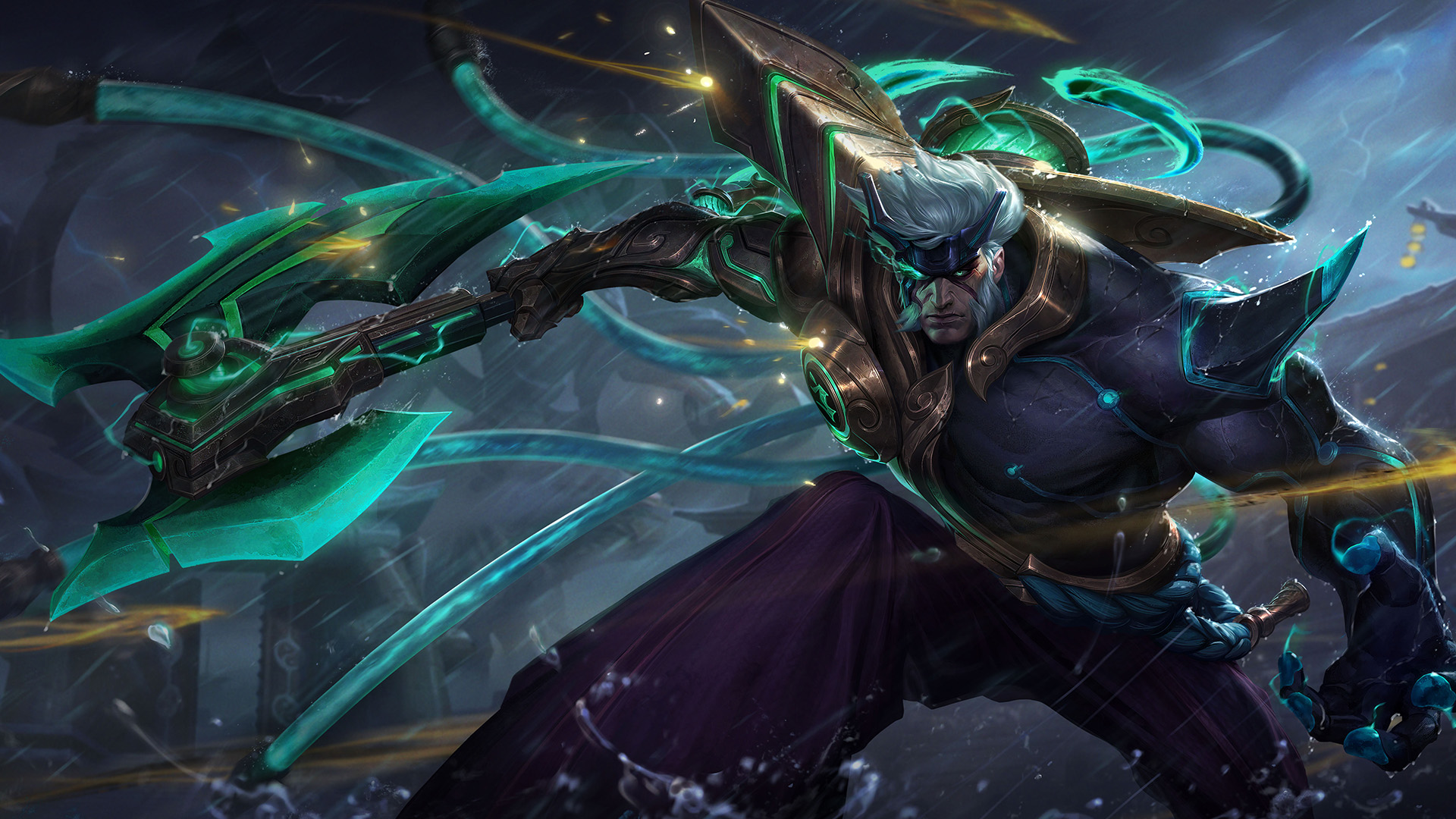 Discovery splash banner for LoL Wild Rift Español Discord server