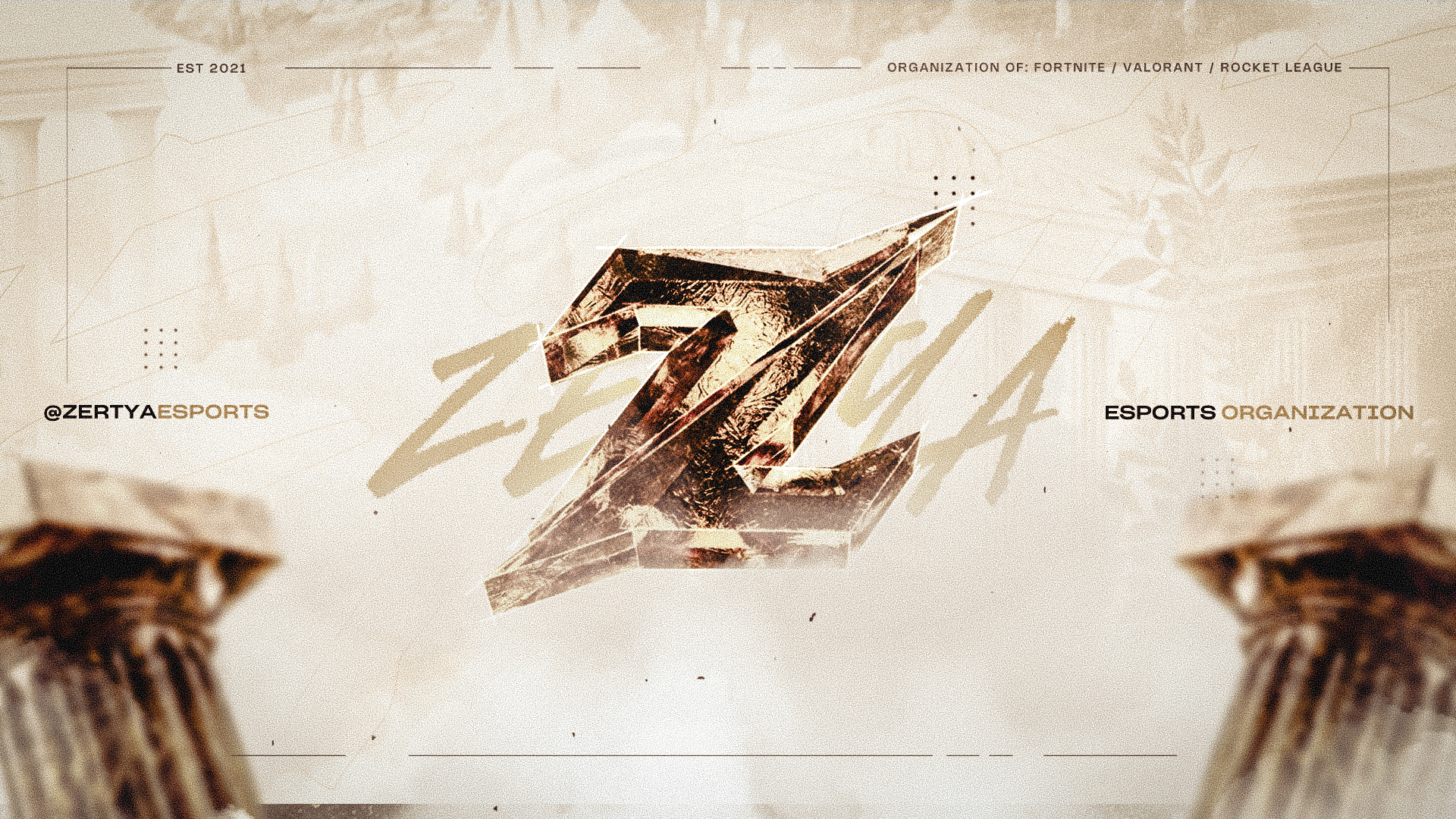 Discovery splash banner for Zertya Esports Discord server