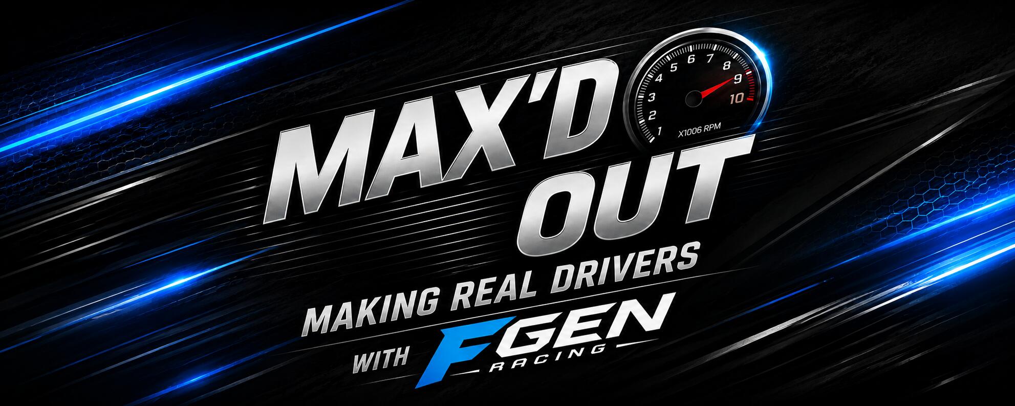 Discovery splash banner for MAX'D OUT🚦 Discord server