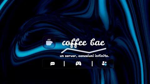 Discovery splash banner for Coffee Bae Discord server
