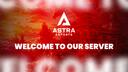Discovery splash banner for ASTRA ESPORTS Discord server