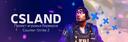 Discovery splash banner for CSLAND Discord server