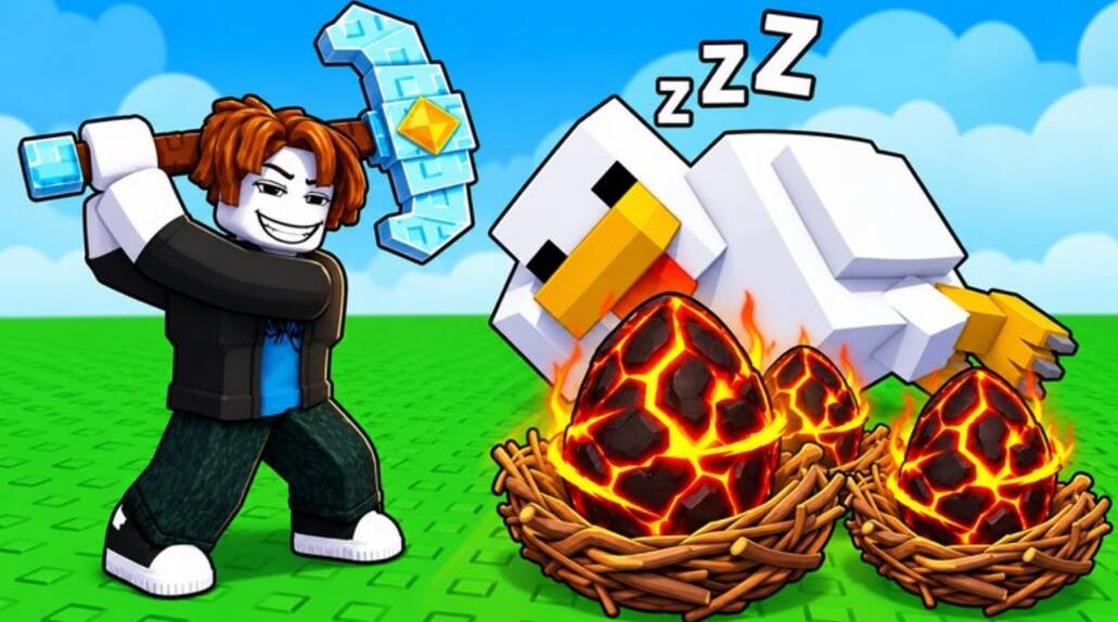 Discovery splash banner for Break and Steal An Egg Discord server