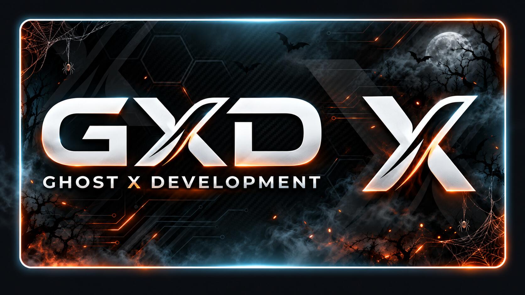 Discovery splash banner for Ghost X Development Discord server