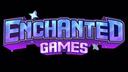 Discovery splash banner for Enchanted Games Discord server