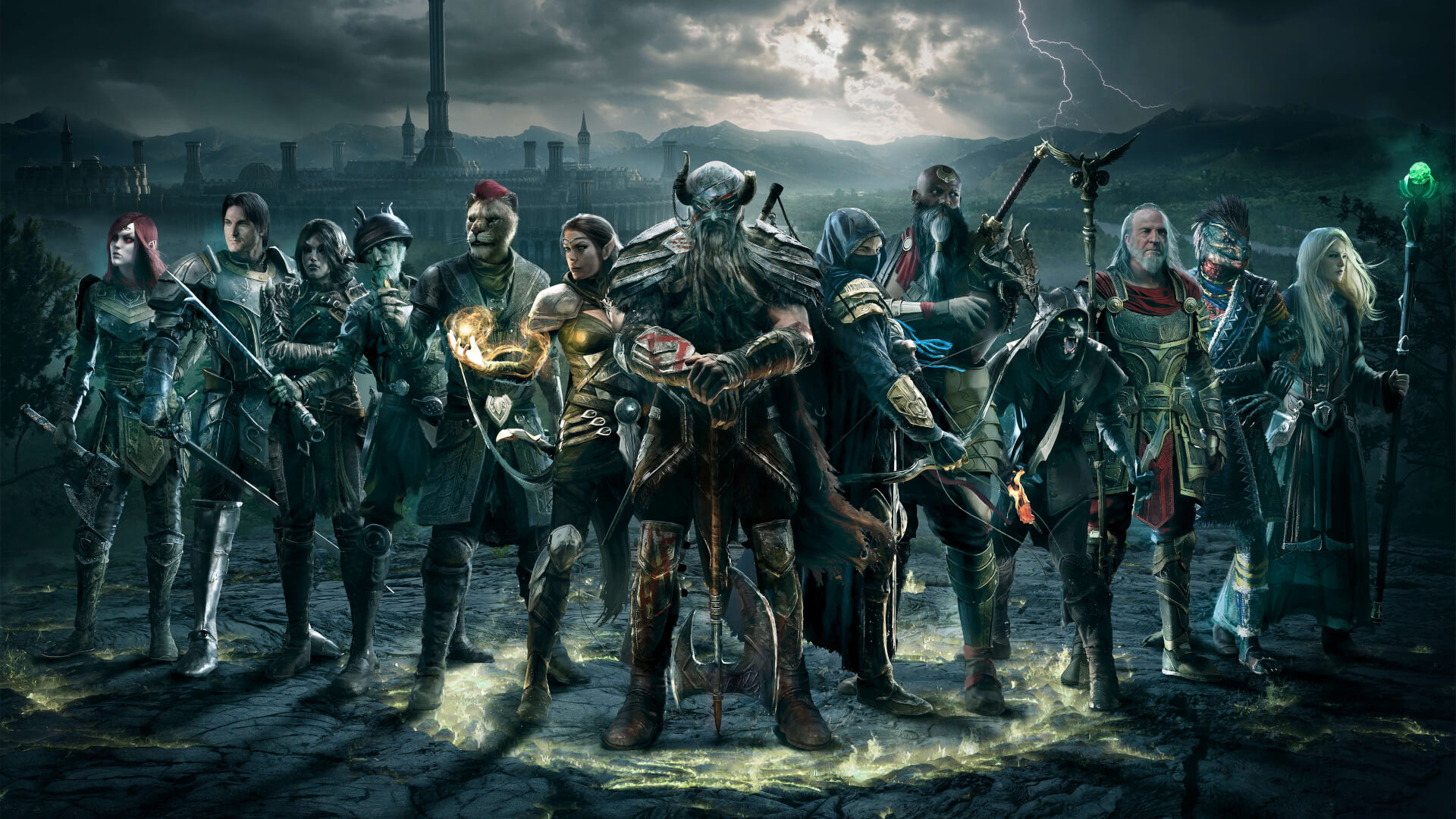 Discovery splash banner for ESO Model Viewer Discord server
