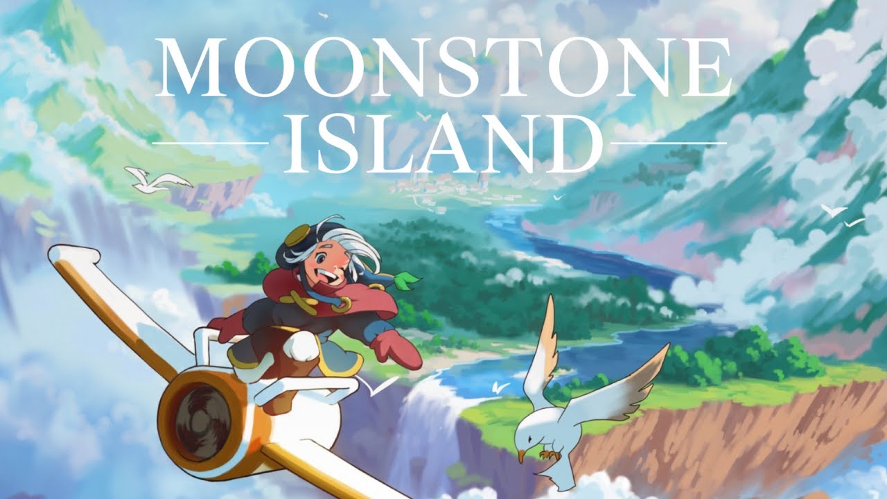 Discovery splash banner for Moonstone Island Discord server