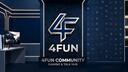 Discovery splash banner for 4Fun Community Discord server