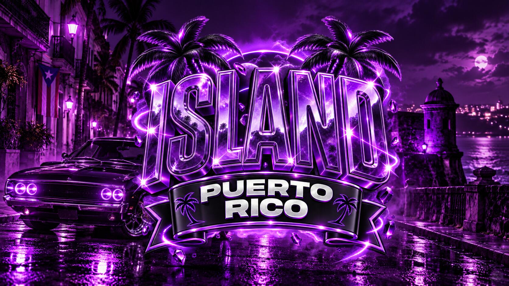 Discovery splash banner for 🌴Puerto Rico Island 🌴 Discord server