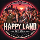 Discovery icon for SCUM HAPPY LAND PvE 100% Discord server